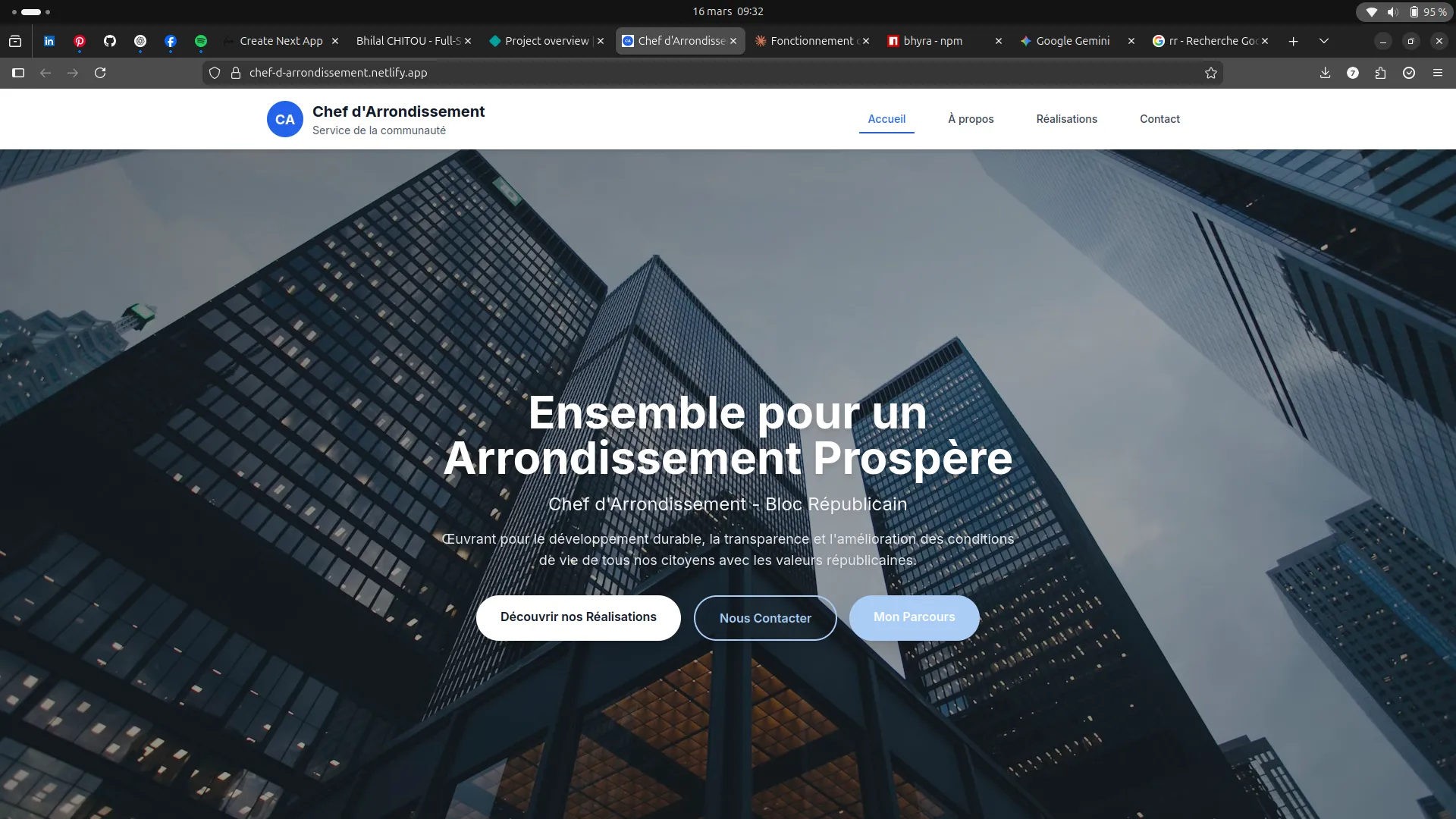 Bloc Républicain - Arrondissement