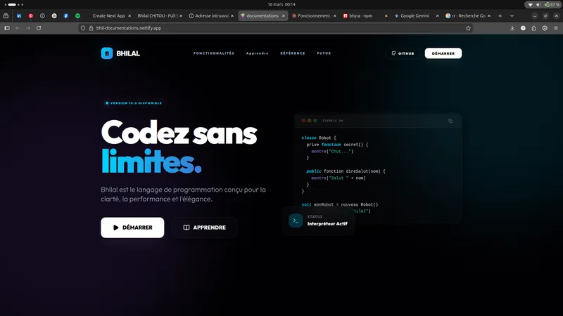 Bhilal Language v1.2.0