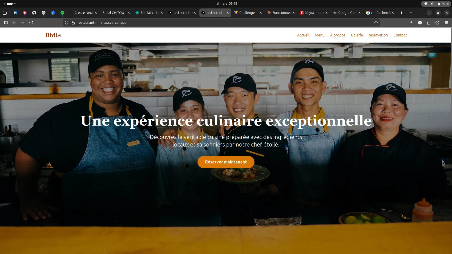 Interface Restaurant Premium